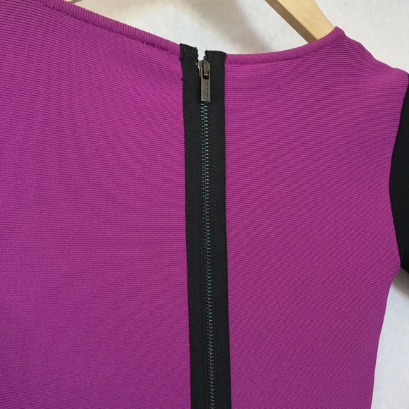 BCBGMaxAzria Finch Short Colorblock Bandage Dress - Picture 6 of 8